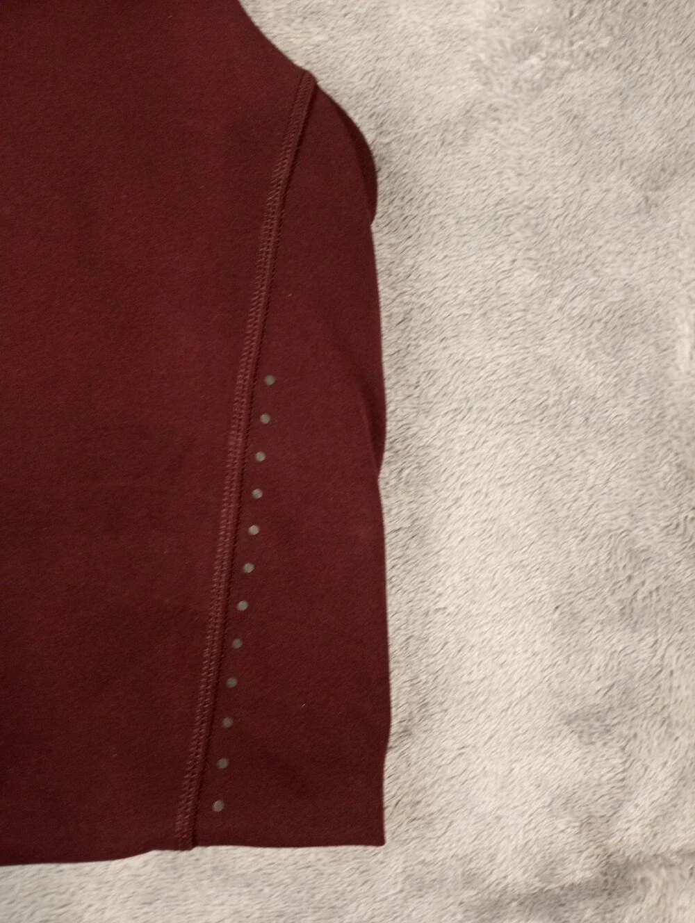 lululemon Womens athletica Deep Burgundy Performance Tank Top Size 8 NWT